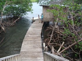 Bocas del Toro home near the water, showing walkway – Best Places In The World To Retire – International Living